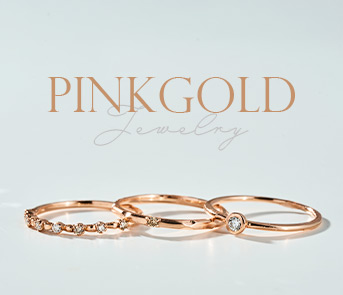 ピンクゴールドジュエリー