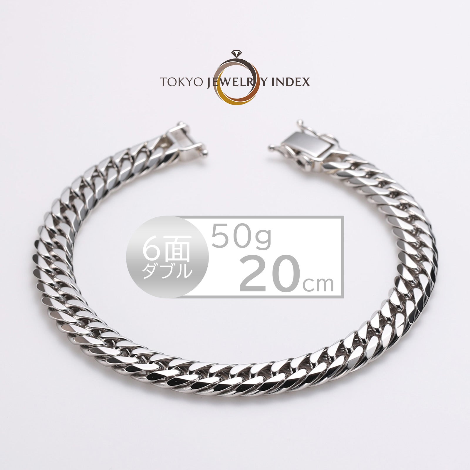 K18イエローゴールド 喜平ブレスレット 14面 トリプル Mカット 50g