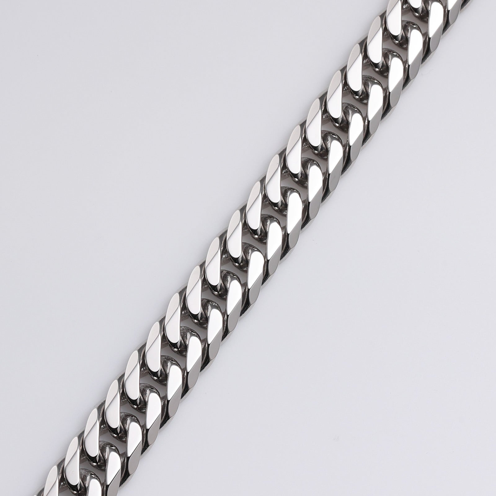 Pt850プラチナ 喜平ブレスレット 6面 ダブル 50g 20cm | 東京