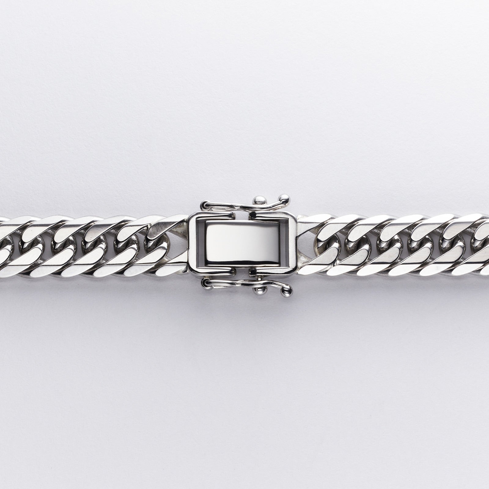 【良品】Prelude ネックレス Pt-IN プラチナ 喜平チェーン Pt850プラチナ 喜平ネックレス 6面 ダブル 100g 50cm | 東京ジュエリー